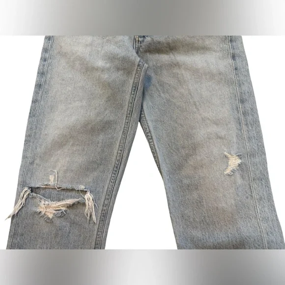 Agolde Riley High Rise Straight Crop - Picture 13 of 16